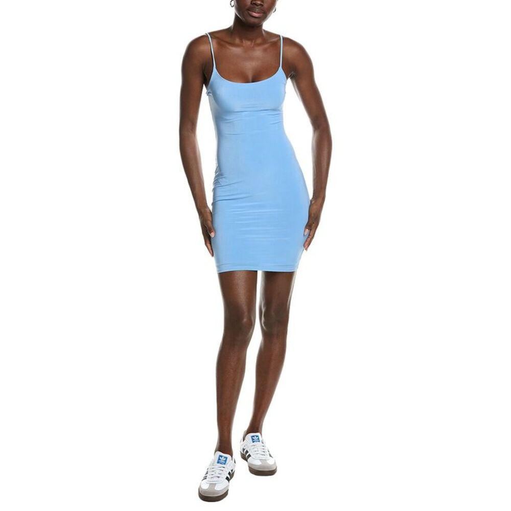 Marion Womens  Spaghetti Strap Knit Dress, Blue